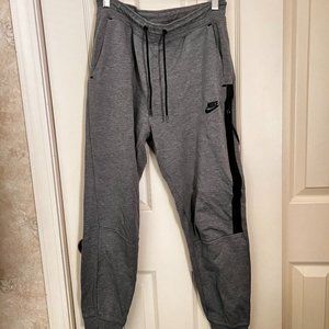 Nike Womens Heather Grey Tech Fleece Joggers